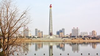 preview picture of video 'North Korea tour: Juche Tower, Pyongyang'