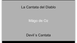 Mago de Oz - La Cantata del Diablo [LYRIC VIDEO] Spanish-English lyrics