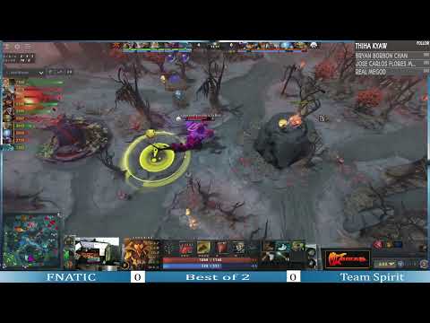Fnatic vs Team Spirit Game 1