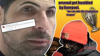 arsenal get humbled by liverpool once again. Ft AFTV, Troopz.