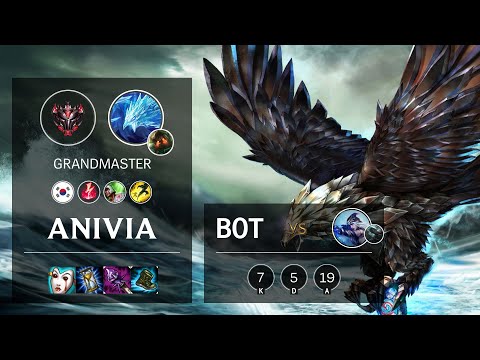 Anivia Bot vs Ashe - KR Grandmaster Patch 10.12