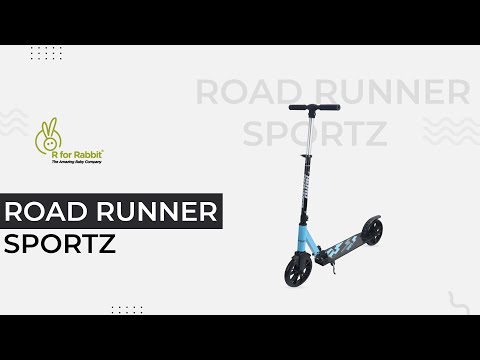 R for Rabbit Road Runner Sportz Scooter - 3 Level Height Adjustment Installation Video