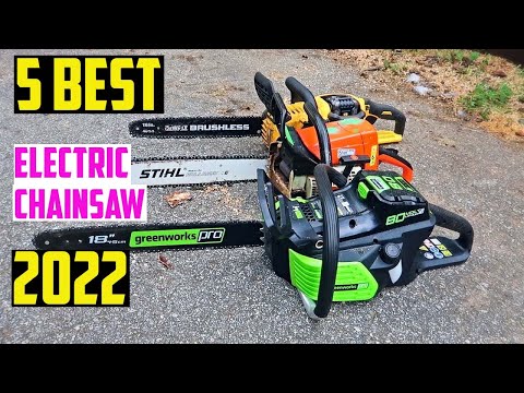 5 Best Electric Chainsaw 2022 || Cordless Electric Chainsaw 2022