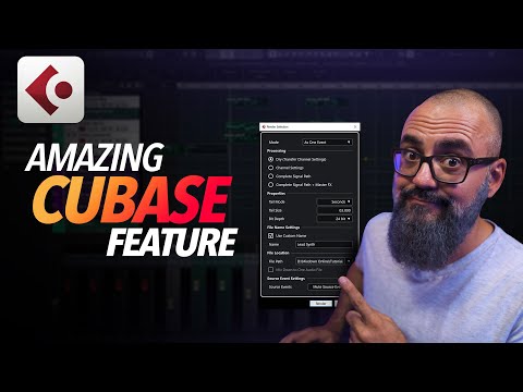 The BEST WAY to Bounce MIDI and AUDIO Back in CUBASE