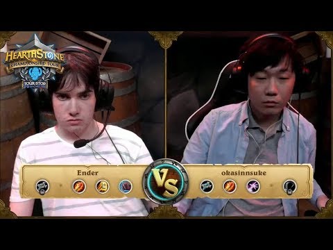 Hearthstone Championship Tour Sydney Stop 2018 | Ender vs okasinnsuke - DAY 1 | HCT Sydney Stop 2018