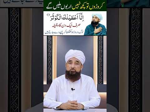 Surat Kosar Ka Khas Powerful Wazifa| Dolat Ka Khas Wazifa| Daily Wazifa| Raza Saqib Bayan