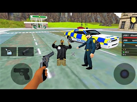 Police Car Driving Motorbike Riding Simulator - 3D Game of Duty Police Officer - Android Gameplay