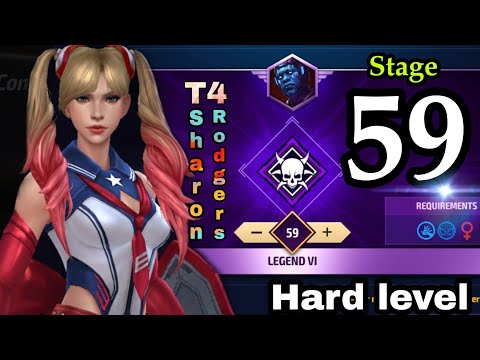 WBL || KANG Stage 59 || 🆚 T4 SHARON ( BLAST FEMALE ) HARD LEVEL 🔥#mff