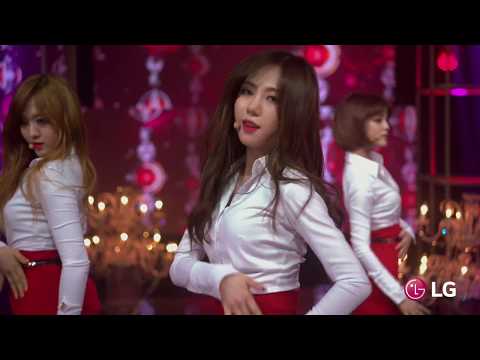(4K 60Fps) AOA (에이오에이) - Miniskirt (짧은 치마)(LG Demo Live Ver)
