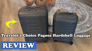 Traveler's Choice Pagosa Hardshell Luggage Review | Indestructible Expandable Spinner Set