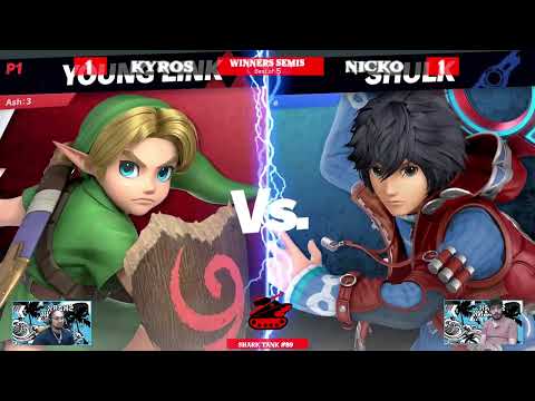 Shark Tank #89 Winners Semi Final - CS3  Kyros (Young Link) Vs. Nicko (Shulk) - SSBU Tournament