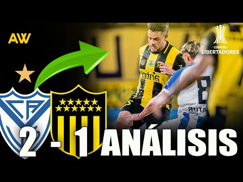VÉLEZ 2 PEÑAROL 1 análisis completo