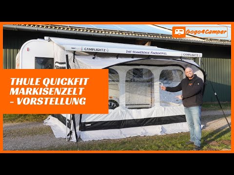 Thule Quickfit 360 Markisenvorzelt für Wohnwagen / Wohnmobil [Aufbauanleitung] | Vorstellung