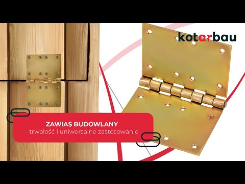 ZAWIAS BUDOWLANY SPLATANY PROSTY 100x150 MM – Trwałość i uniwersalne zastosowanie