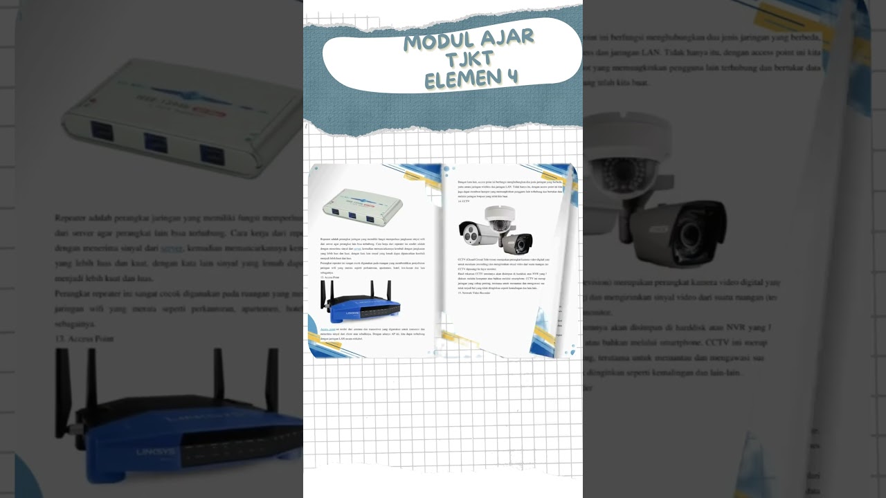 Modul Ajar TJKT Kelas X Fase E #Elemen 4