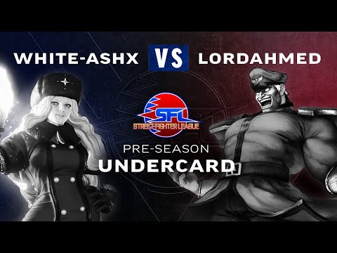 White-AshX (Kolin) vs. LordAhmed (M. Bison) - Undercard - Street Fighter League Pre-Season Week 4
