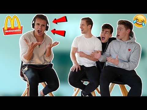 PRANK CALLER MCDONALDS UDEN AT KUNNE HØRE DEM | MED GUTTERNE!