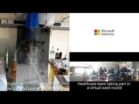 Imperial College Healthcare NHS Trust doctors use Microsoft HoloLens amid Coronavirus pandemic