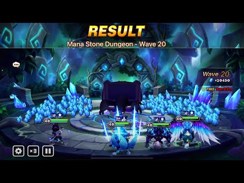 Summoners War: I Cleared All 20 Waves Of The New Mimic Dungeon With Only Water Units!