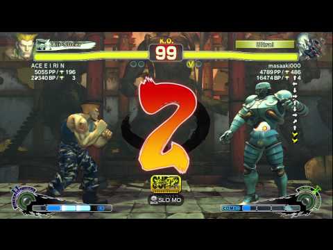 ACE E I RI N (Guile) vs. Masaaki (Seth) - SSFIV AE 2012 Match