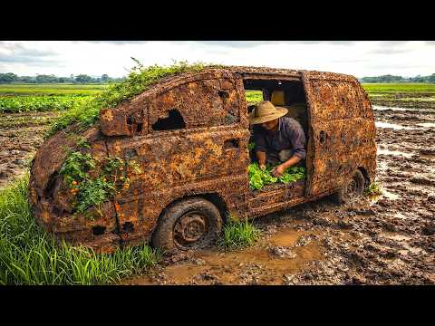 Thumbnail for World Extreme Restoration of 7-Seater Daihatsu Rusted 100 Years, Farmer Grow Vegetables On It by Daihatsu