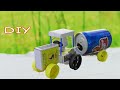 How To Make Matchbox Water Tank Tractor DIY Easy Making Ideas