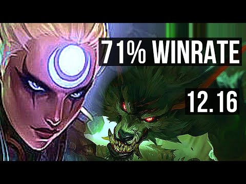 DIANA vs WARWICK (JNG) | 11/1/11, 71% winrate, Legendary | EUW Diamond | 12.16