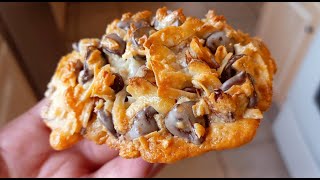 Air Fryer Almond Joy Cookies Recipe | How to Bake Coconut Cookies in the Air Fryer