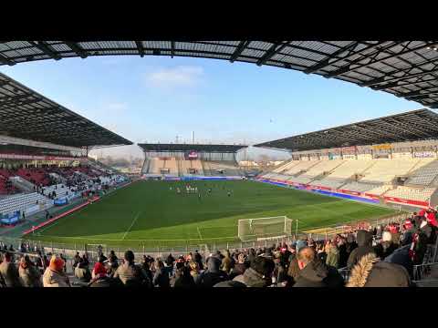 Hammertor aus 45 Metern RWE gegen SV Paderborn am 17.12.22