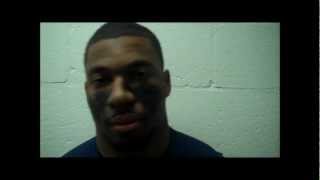 Post-Game Interview with Senior LB John Stevenson 11-17-2012