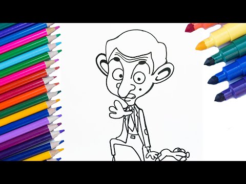Mr. Bean coloring pages | Mr. Bean | Coloring Pages | Netrum & Halvorsen - Phoenix [NCS Release]