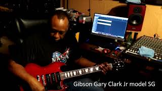 Video thumbnail for Gibson SG - Gary Clark jr model - close look by jake smith