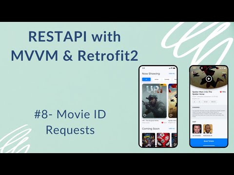 REST API with MVVM and Retrofit2 8 Search by ID Request