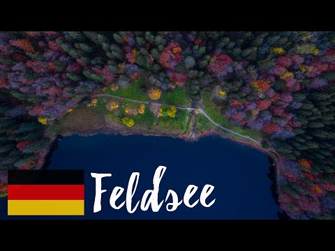 der FELDSEE im SCHWARZWALD von oben [4K|60fps]