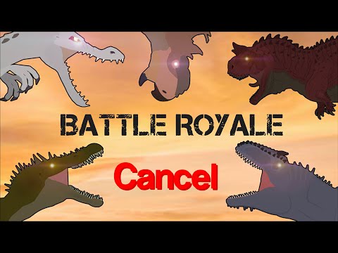 Fictional Dinosaur Battle Royale CANCELED? | Animated Dino Fight!