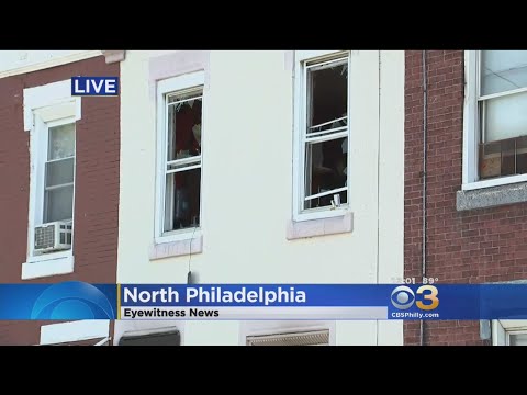 Man, Woman Found Dead Inside Burning Row Home In North Philadelphia