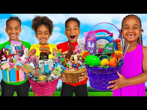SURPRISING THEM WITH EASTER BASKETS!
