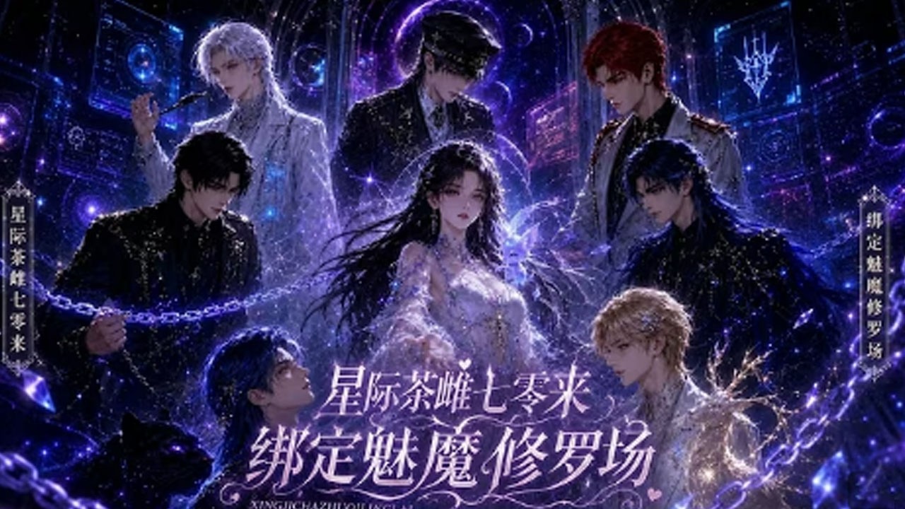 🔥漫剧上新｜《星际魅魔》七五年配阴婚的病弱少女，穿成星际恶雌九尾狐，逃婚后被七位顶级兽夫全网追捕！#崽崽动画