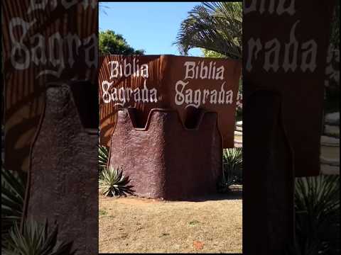 Um cantinho de paz em Nova Mutum no Mato Grosso. Praça da Bíblia! Tem pista de skate. #matogrosso