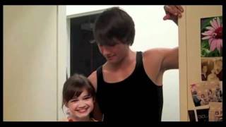 Ciara Bravo with Carlos and James and showing us her dressing room
