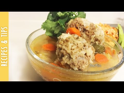 Albondigas, Mexican Recipe (Caldo) - The290ss