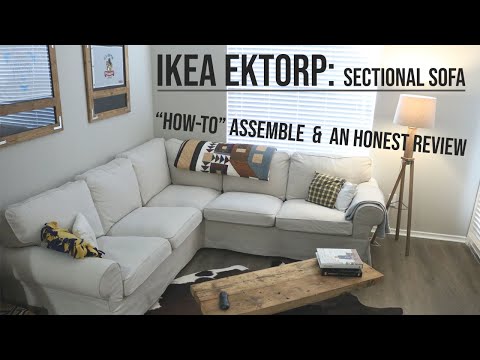Ikea Ektorp: обзор, пошаговая инструкция по сборке и видеоурок секционного дивана