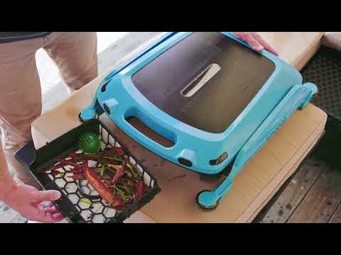 Robotic Solar Pool Skimmer Robot - SMONET SR5 Pro