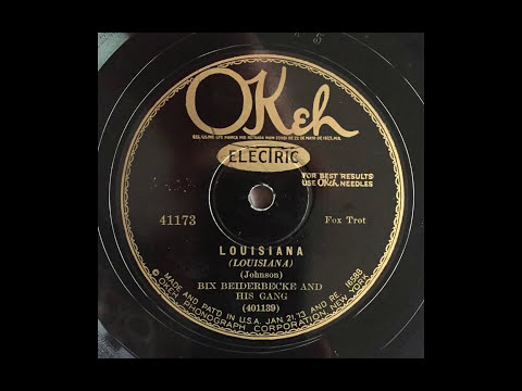 Louisiana - Bix Beiderbecke & His Gang (1928)
