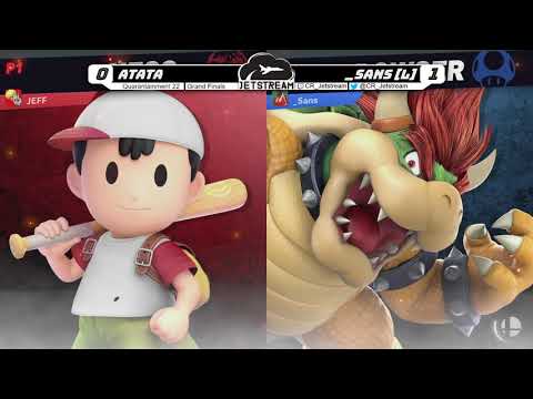 Quarantainment 22 Grand Finals - ATATA (Ness) Vs. _Sans [L] (Boswer) Smash Ultimate - SSBU
