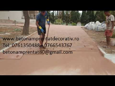 Beton Amprentat Udeni-Zăvoi -Argeș Tel.0761350488 -0766543767
