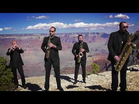 ITALIAN SAXOPHONE QUARTET - Ennio Morricone at Grand Canyon, Arizona