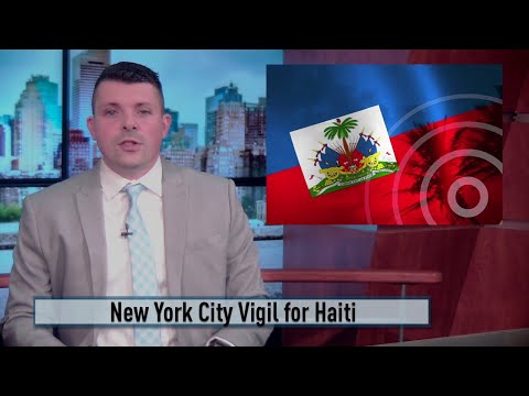NYC Vigil For Haiti