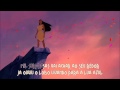 Pocahontas - Cores Do Vento (Karaoke HD) 
