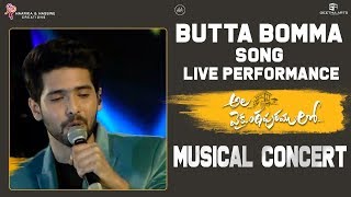 Butta Bomma Live Performance @ Ala Vaikunthapurramuloo Musical Concert | Armaan Malik, Thaman